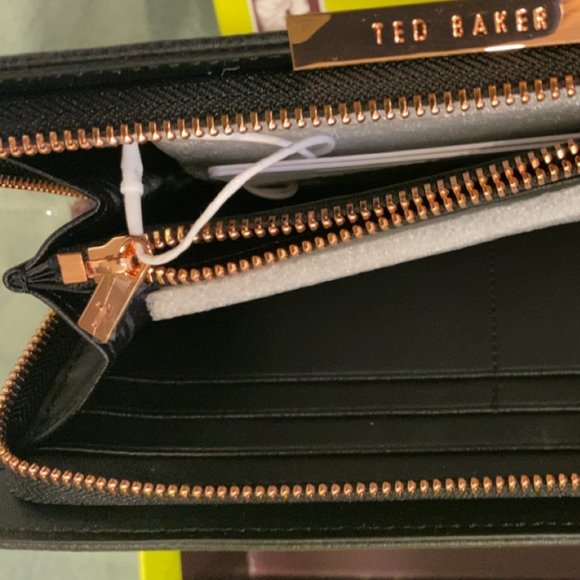 Ted Baker JJADER wallet - black and rose gold (BNIB) - Picture 4 of 4